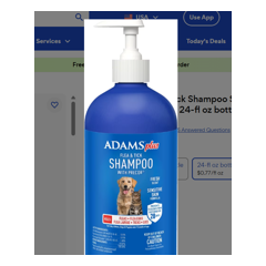 Adams Plus Flea & Tick Shampoo