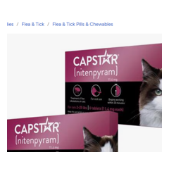 Capstar Flea Tablets for Cats