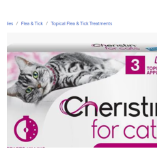 Cheristin Flea Spot Treatment for Cats