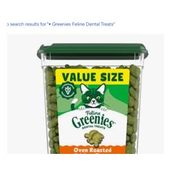 Greenies Feline Dental Treats