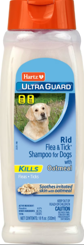 Hartz UltraGuard Rid Flea & Tick Shampoo for Dogs