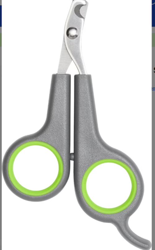Pet nail scissors