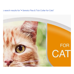 Seresto Flea & Tick Collar for Cats