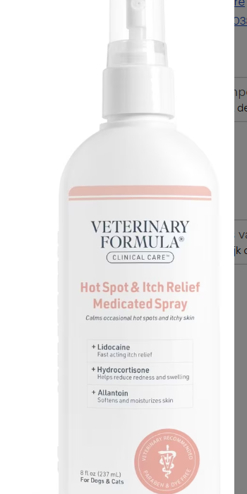 Veterinary Formula Hot Spot & Itch Relief Spray
