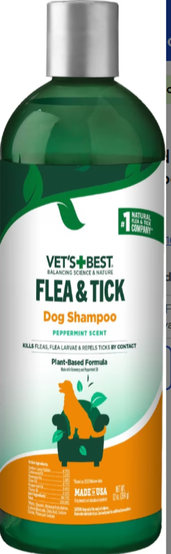 Vet's Best Flea & Tick Shampoo for Dogs