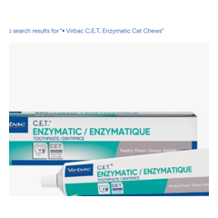 Virbac C.E.T. Enzymatic Poultry Flavor Dog & Cat Toothpaste